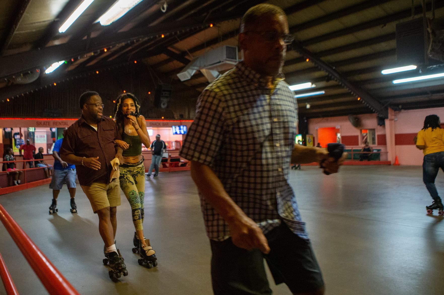 Monday night skate at Skate City in East St. Louis